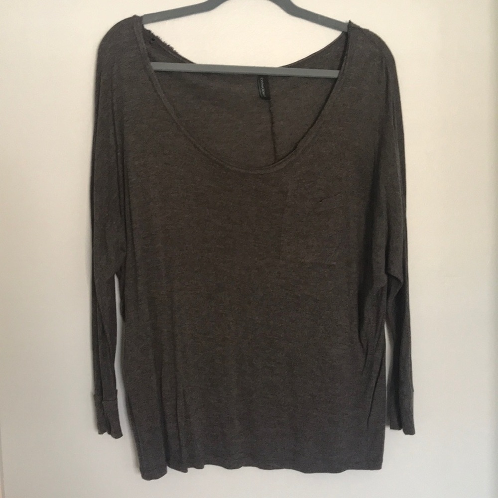 Gray long sleeve shirt!